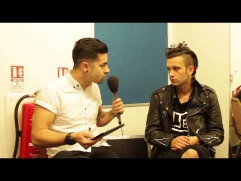 Zain meets...The 1975 (Matty Healy). Interview. Birmingham 02 Academy - 12/2/14