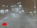 Raw Video: Near Miss During Traffic Stop