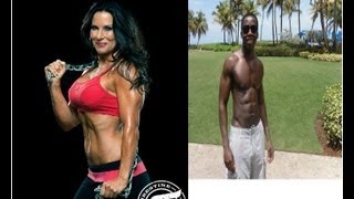 FITNESS Lower Body and Ab Workout with Laura London & Kodjo Workou. ALWAYS WARM UP with light stretching