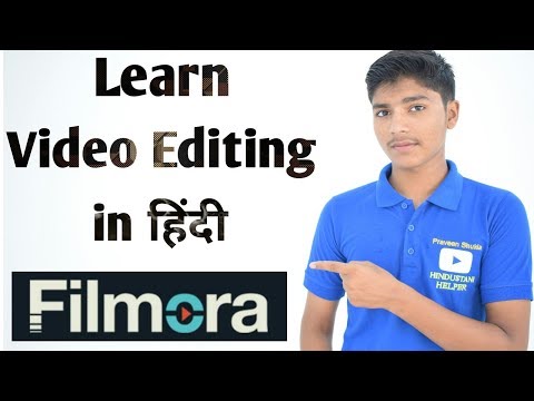 (Hindi) Learn Video Editing in 20 Minutes - Filmora