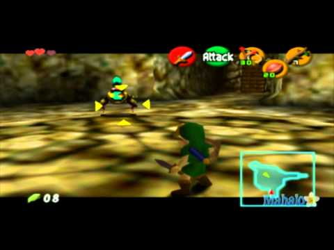 how to beat the deku tree in zelda