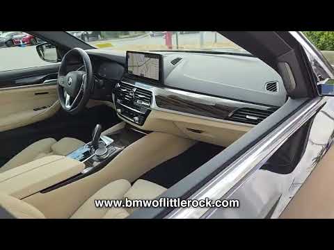 Used 2023 Jet Black BMW 530I SEDAN image 1