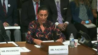 Sharon Nazarian (ADL) on “Hate Beyond Borders” – the report prepared in cooperation with NEVER AGAIN, U.S. Congress, 18.09.2019.