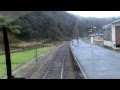 JR三江線 前面展望　ご苦労様です。いよいよ口羽駅に到着です!