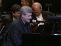 Prime Minister Harper performs at the National Arts Centre Gala - CTV