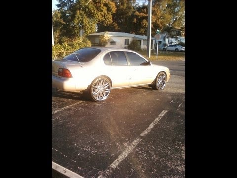 96 Nissan Maxima How To Remove And Install Water Pump Part 1/4