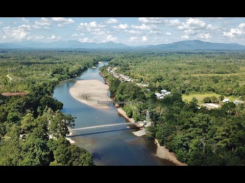 Desa Datah Diaan Suku Dayak Kayaan Mendalam Putussibau Utara Kapuas Hulu Indonesia Borneo Village