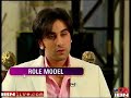 Ranbir's interview on IBN LIVE