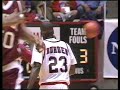 Johnny Miller of Temple and Lazelle Durden and Darnell Burton of UC play horse.1995 NCAA Tourney.
