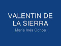 valentín de la sierra