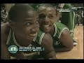 thank god they showed a flashback of this. I've been dying to see this again. this happened on 12/28/00 every true celtics fan remember this!