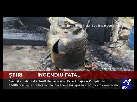 Incendiu fatal în Galați
