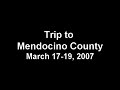 Haniza - Trip to Mendocino County Part 1