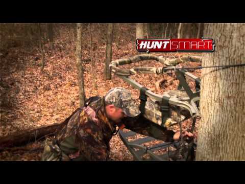 how to use a climbing tree stand