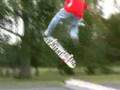 huge heelflip off a kicker
