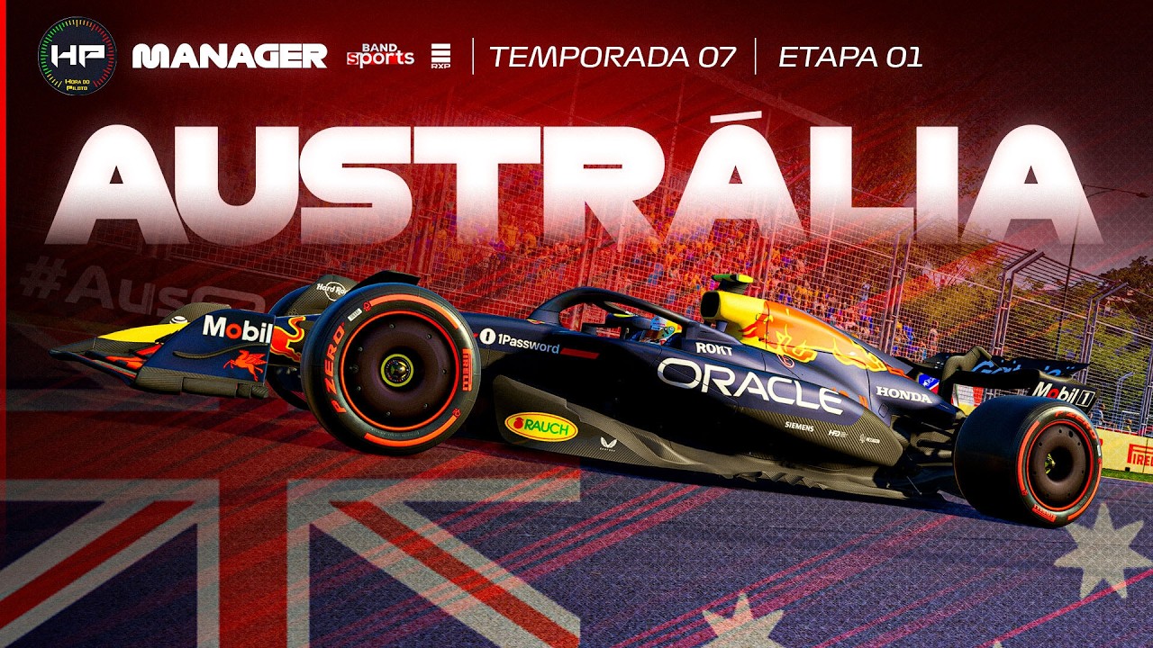 GP da Austrália eSports. HP Manager . S7 . Etapa 1 . 2026