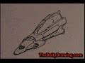 Spaceship 2 Drawing