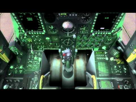 Digital Combat Simulator: A-10C Takeoff, Systems, and Travel