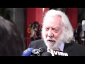 Donald Sutherland Talks 'The Hunger Games' At 'Journey 2' Premiere(4 days ago)