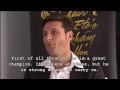 Interview with Javier Zanetti at 2011 Golden Foot event