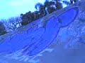 Franci Lee na pista de Skate do Marinha em Porto Alegre.