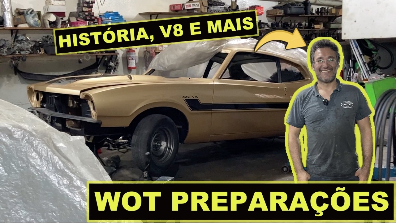 UM BATE-PAPO COM ARTHUR DA WOT PREPARAÇÕES | Garagem Vlog