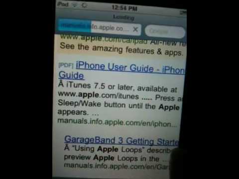 how to locate pdf files on iphone