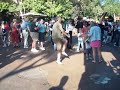 Disney Animal Kingdom dancing