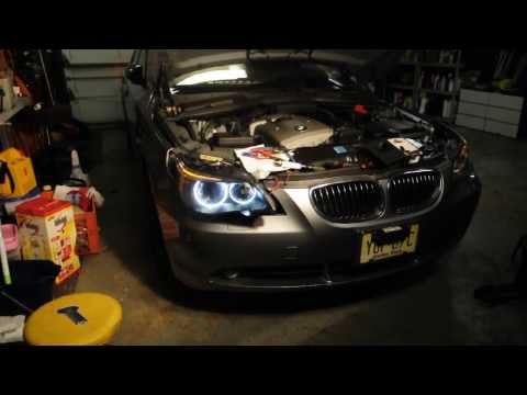 BMW  E60 5 Series Angel Eye How to Install