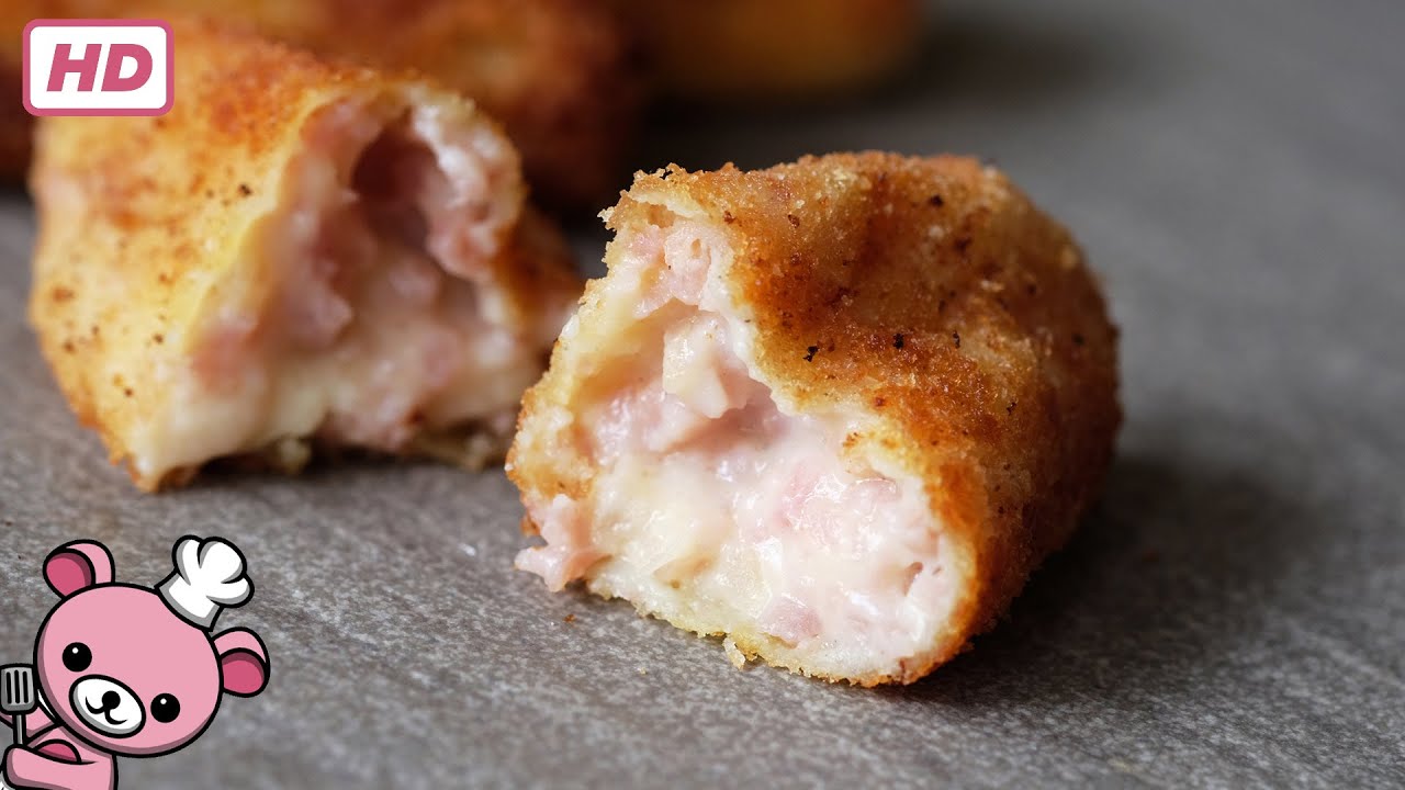 Ham and Cheese Croquette Best Cooking recipes In the world