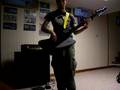 fear of the dark bass cover