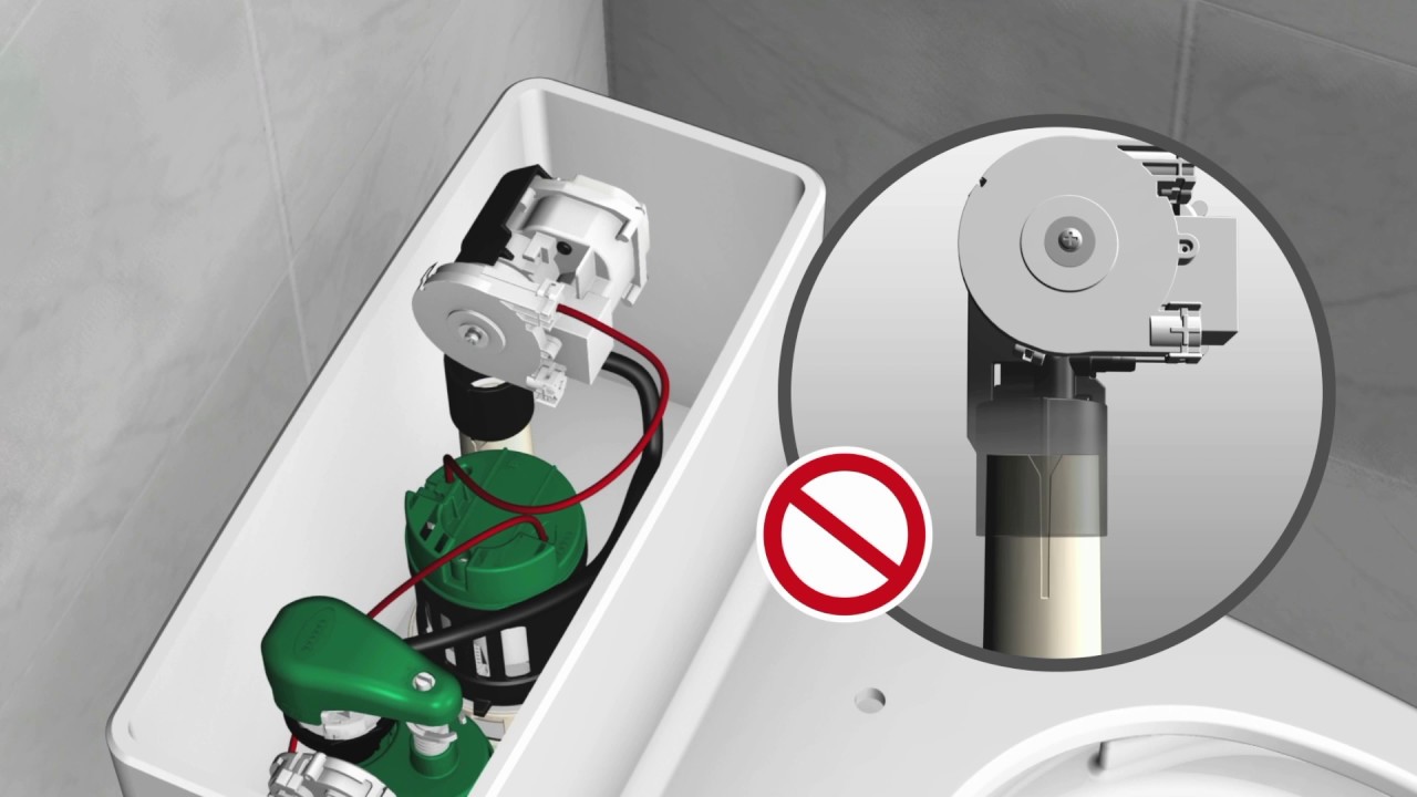 Installing the TOTO auto flush kit - THU766