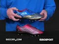 Umbro Revolution X II  Firm Ground Soccer Shoe Red/Gold/Blue