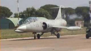  Grosseto F104 coming back after a mission !!! 