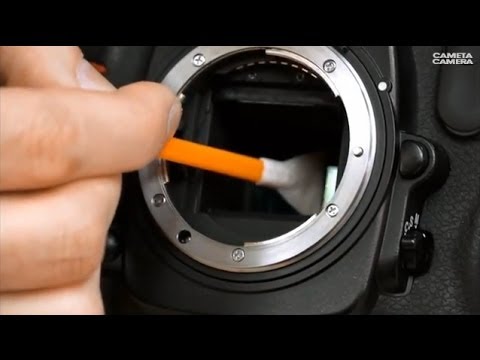 how to sensor clean a camera