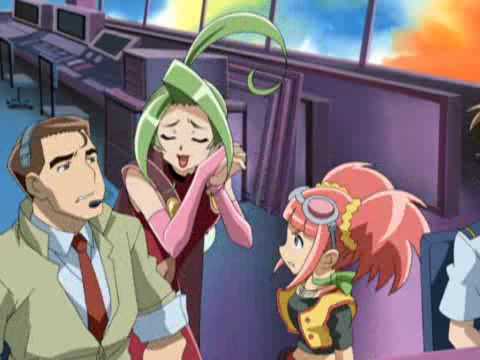 just plane crazy - A pleasure flight quickly takes a dangerous turn when the Alpha Gang's rocket collides with Reese's plane in midair, leaving Reese and Rex careening dangerou...