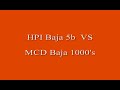mcd 4wd baja1000 trucks   hpi 2wd baja 5b