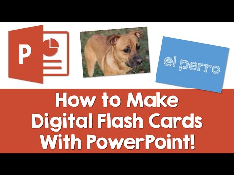 video-linktoworks-PowerPoint - Making Digital Flash Cards