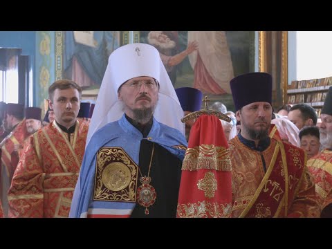 Торжества в день памяти святого праведного Иоанна Кормянского видео