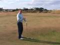 Golf Lessons - Irons - ball below the feet