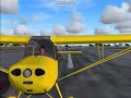 My first solo flight.