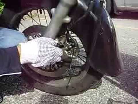 How to Replace Front Brake Pads for Suzuki GZ250 Motorcycle