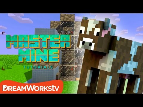How to Build an Automatic Cow Farm in Minecraft with Fin & Sky