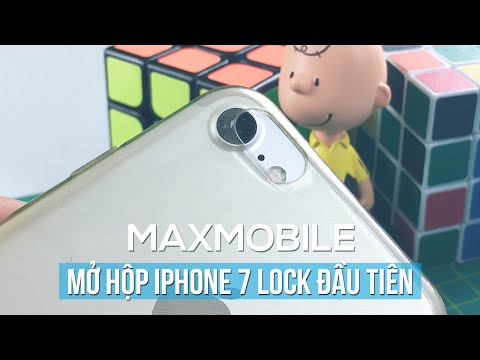 ĐẬP HỘP và TRÊN TAY chiếc iPhone 7 Lock đầu tiên tại Việt Nam: Sử dụng sim ghép bình thường !