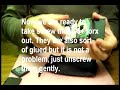 update 16.02.08 (read this)
tape used in video is a bit to thick.
be very accurate and careful with the tape piece or else it wont stick to the plastic rail properly. 

how to fix loose slider on a nokia n95-8gb, it's a bit different/harder than fixing a regular n95. 

this is probably the fifth time i do this and this mod seem to be very good.  same smooth slide without the annoying click on the left side of the screen.


cons and pros.

+removes the loose slider on right side.
+easy to do.
+does not require any special tools.

-may fracture the guarantee.
-it's possible to break something if not careful enough.
-it does not remove the very little looseness on the y axis. 

enjoy =)