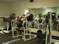 Steve warming up for squats Steve warming up for squats