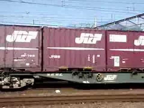 貨物列車　3055レ＆入換(2077レ)