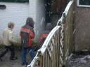 Hevige sneeuwval 23 november 2008 Rozenburg ZH