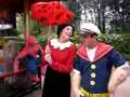 Popeye and Olive Oyl Universal Islands Of Adventure