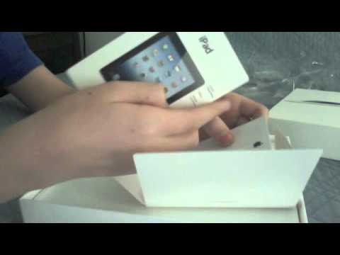 new apple Ipad 3rd gen (16gb wifi white) unboxing!